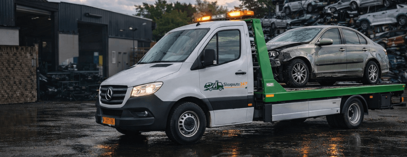 Sloopauto laten ophalen door heel Nederland
