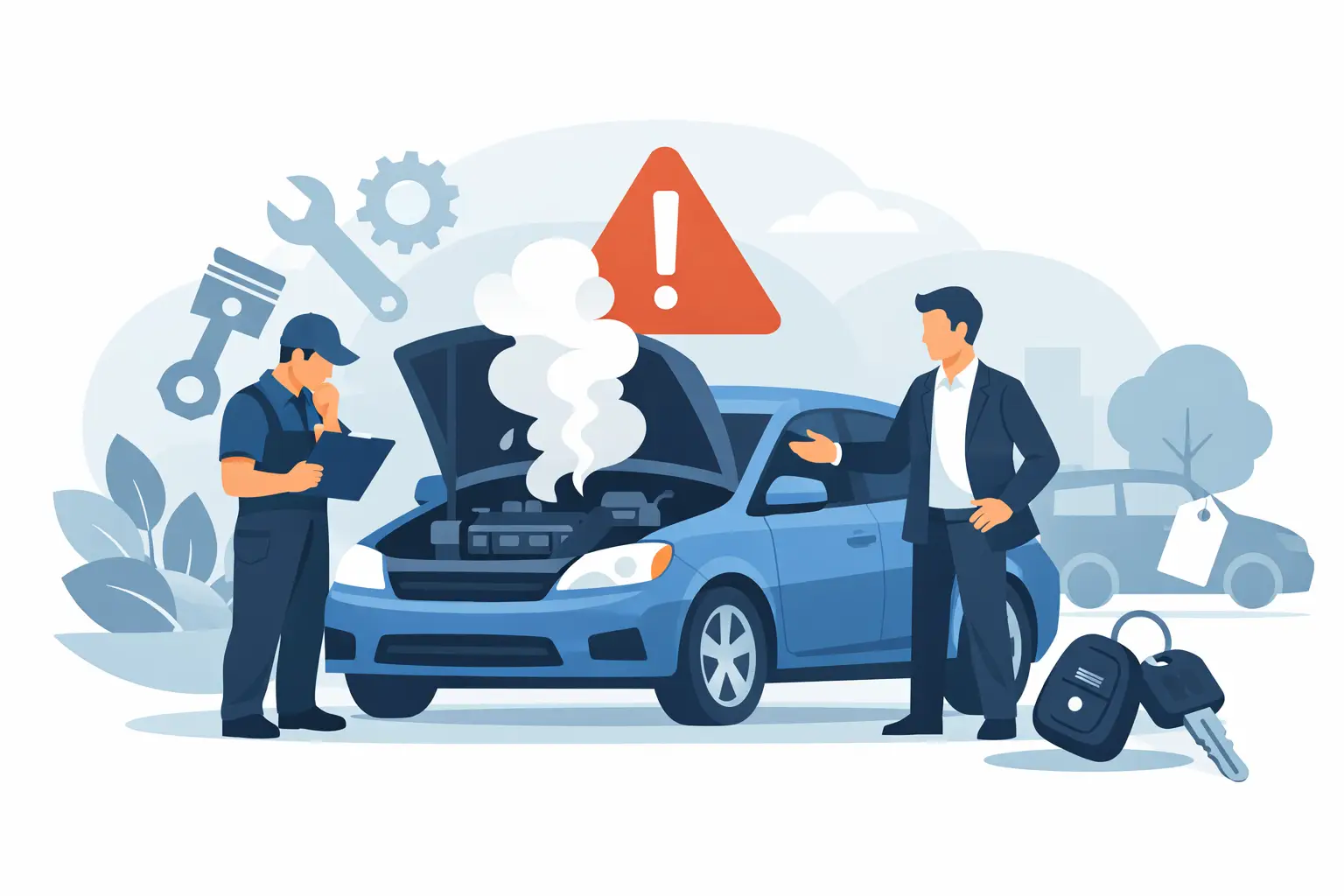 Auto met motorschade verkopen? Auto met motorschade verkopen?