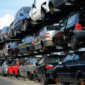 Oude auto verkocht voor sloop